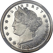5 Cents "1883 Liberty Nickel" Pattern obverse image