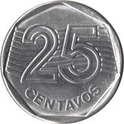 25 Centavos reverse image
