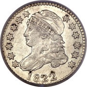 10 Cents "Liberty Cap Dime" 1st variety obverse image