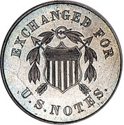 10 Cents "Postage Currency" Pattern obverse image