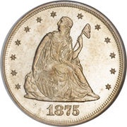 20 Cents "Seated Liberty" obverse image