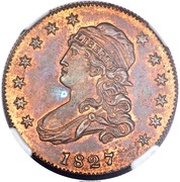 25 Cents "1827 Quarter Dollar" Pattern obverse image