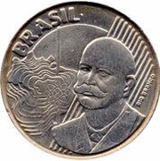 50 Centavos Rio Branco; copper-nickel obverse image