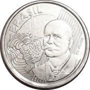 50 Centavos Rio Branco; stainless steel obverse image