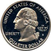 ¼ Dollar "Washington Quarter" Pennsylvania obverse image