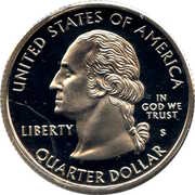 ¼ Dollar "Washington Quarter" New Jersey obverse image