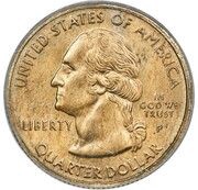 ¼ Dollar "Washington Quarter" Connecticut; Pattern obverse image