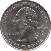 ¼ Dollar "Washington Quarter" Massachusetts obverse image