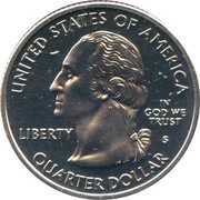 ¼ Dollar "Washington Quarter" Rhode Island obverse image
