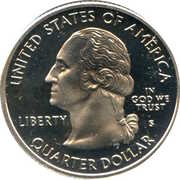 ¼ Dollar "Washington Quarter" Kentucky obverse image