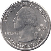 ¼ Dollar "Washington Quarter" Missouri obverse image