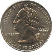¼ Dollar "Washington Quarter" Arkansas obverse image