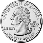 ¼ Dollar "Washington Quarter" Texas obverse image
