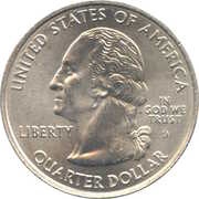 ¼ Dollar "Washington Quarter" Iowa obverse image