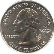 ¼ Dollar "Washington Quarter" Wisconsin obverse image