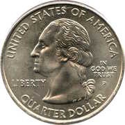 ¼ Dollar "Washington Quarter" California obverse image