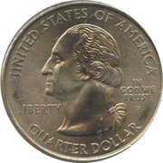 ¼ Dollar "Washington Quarter" Oregon obverse image
