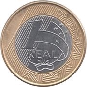 1 Real Central Bank reverse image