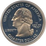 ¼ Dollar "Washington Quarter" West Virginia obverse image