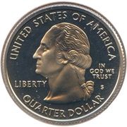 ¼ Dollar "Washington Quarter" Nevada obverse image