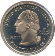 ¼ Dollar "Washington Quarter" Nebraska obverse image