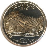¼ Dollar "Washington Quarter" Colorado, United States, 2006 reverse image