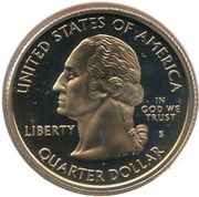¼ Dollar "Washington Quarter" North Dakota obverse image