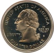 ¼ Dollar "Washington Quarter" South Dakota obverse image