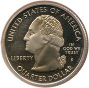 ¼ Dollar "Washington Quarter" Montana obverse image