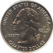 ¼ Dollar "Washington Quarter" Washington obverse image