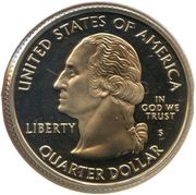 ¼ Dollar "Washington Quarter" Idaho obverse image