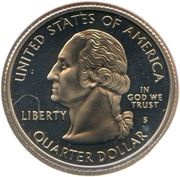 ¼ Dollar "Washington Quarter" Wyoming obverse image