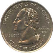¼ Dollar "Washington Quarter" Arizona obverse image