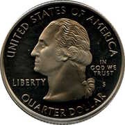 ¼ Dollar "Washington Quarter" Alaska obverse image