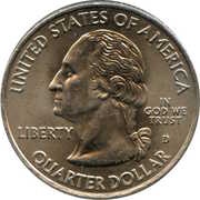 ¼ Dollar "Washington Quarter" Guam obverse image