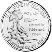 ¼ Dollar "Washington Quarter" U.S. Virgin Islands, United States, 2009 reverse image