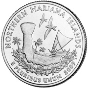 ¼ Dollar "Washington Quarter" Northern Mariana Islands, United States, 2009 reverse image
