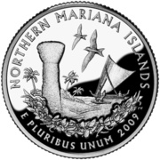 ¼ Dollar "Washington Quarter" Northern Mariana Islands - Silver Proof, United States, 2009 reverse image
