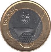 1 Real Olympic Games Rio 2016 - Golf obverse image