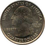 ¼ Dollar "Washington Quarter" Glacier National Park, Montana obverse image