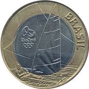 1 Real Olympic Games Rio 2016 - Sailing obverse image