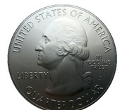 ¼ Dollar "Washington Quarter" Olympic National Park - Silver 5 oz Bullion obverse image
