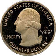 ¼ Dollar "Washington Quarter" Chaco Culture National Historical Park, New Mexico obverse image