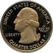 ¼ Dollar "Washington Quarter" Acadia National Park, Maine obverse image