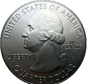 ¼ Dollar "Washington Quarter" Hawai'i Volcanoes National Park - Silver 5 oz Bullion obverse image