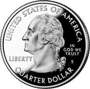 ¼ Dollar "Washington Quarter" Shenandoah National Park, Virginia - Silver Proof obverse image
