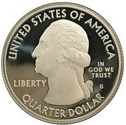 ¼ Dollar "Washington Quarter" Great Sand Dunes, Colorado - Silver Proof obverse image