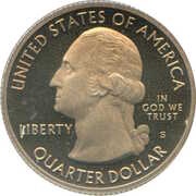 ¼ Dollar "Washington Quarter" Everglades National Park, Florida obverse image