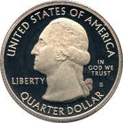 ¼ Dollar "Washington Quarter" Kisatchie National Forest, Louisiana obverse image