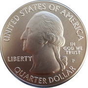 ¼ Dollar "Washington Quarter" Saratoga National Historical Park, New York - Silver 5 oz Bullion obverse image